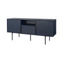 Tamno plava TV komoda 180x79x50 cm Bau – noo.ma