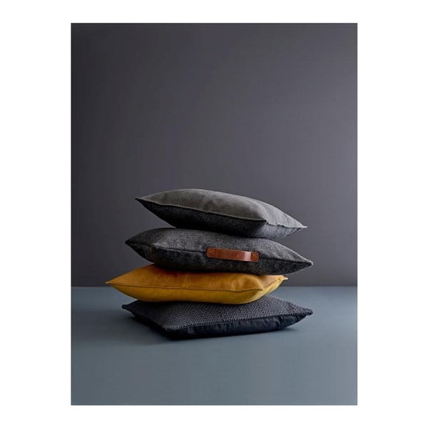 Kožni jastuk Södahl Simple, 50 x 50 cm-image-3