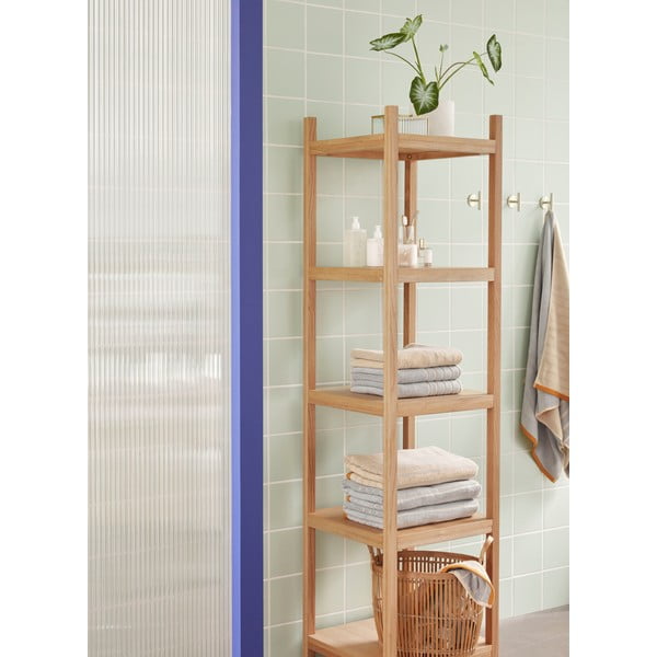 Polica od hrastovine 45x180 cm Mason - Hübsch-image-1