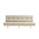 Kauč na rasklapanje Karup Design Lean Raw Beige