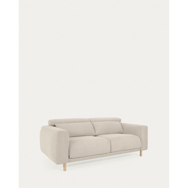 Krem sofa 215 cm Singa – Kave Home-image-2