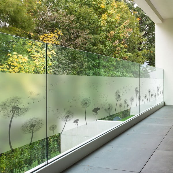 Naljepnica za prozor 200x40 cm Dandelions - Ambiance