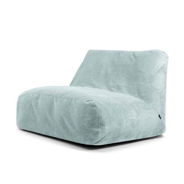 Mentol zelena vreća za sjedenje od samta Sofa Tube – SLOWDOWN