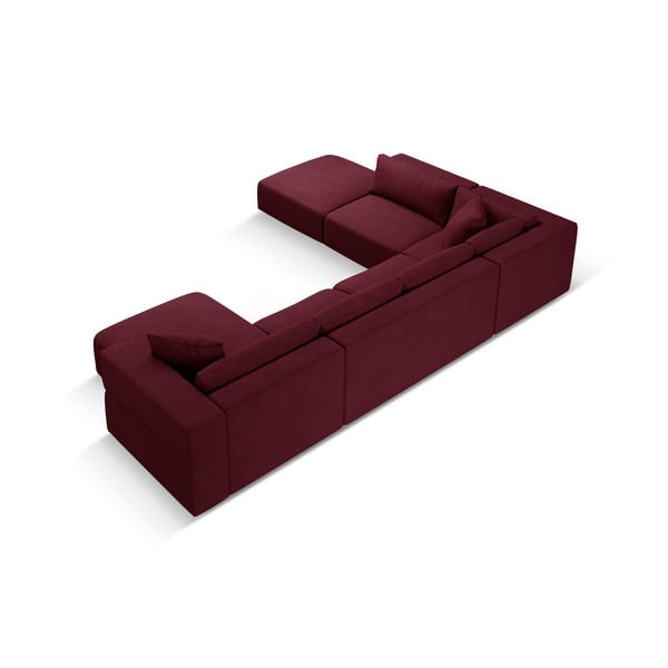 Bordo kutna garnitura (s lijevim kutom/u obliku slova "U") Esther – Milo Casa-image-3