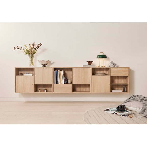 Niska komoda u dekoru hrasta 267x61 cm Mistral - Hammel Furniture-image-4