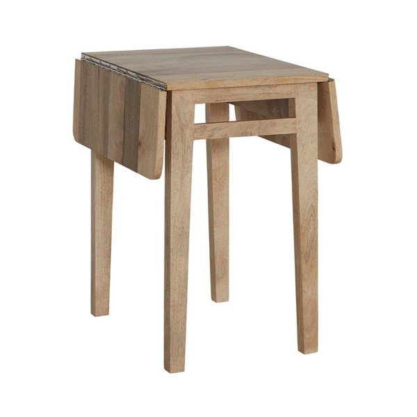 Proširiv blagovaonski stol s dodatnom pločom od masivnog manga 43,5x60 cm Derri – Ellos Home-image-4