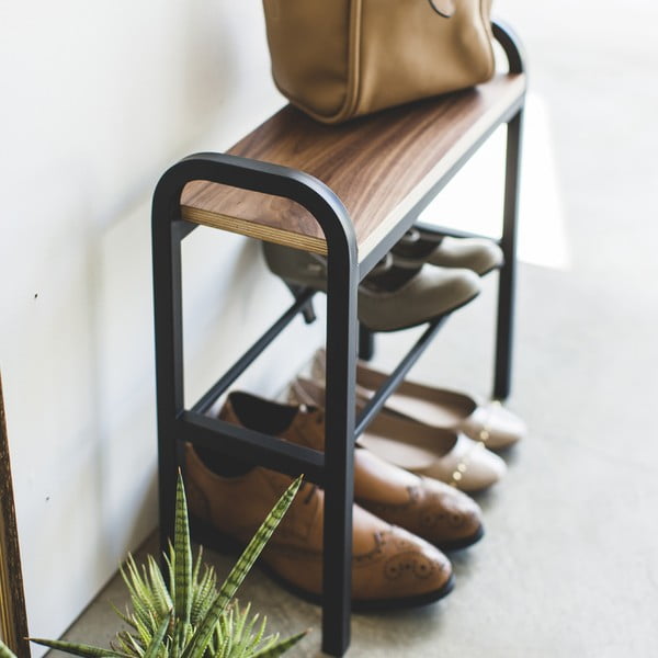 Crni/u prirodnoj boji metalni ormarić za cipele Tower – YAMAZAKI-image-3