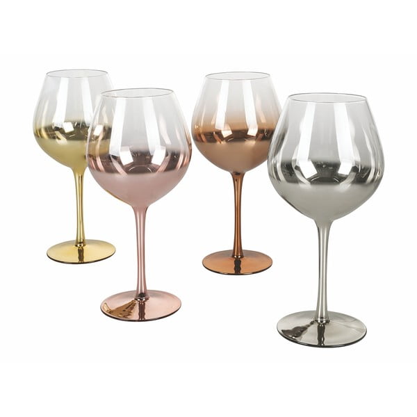 Set od 4 čaše za vino Villa d'Este Avenue, 570 ml