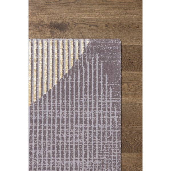 Sivi vuneni tepih 100x180 cm Shades – Agnella-image-3