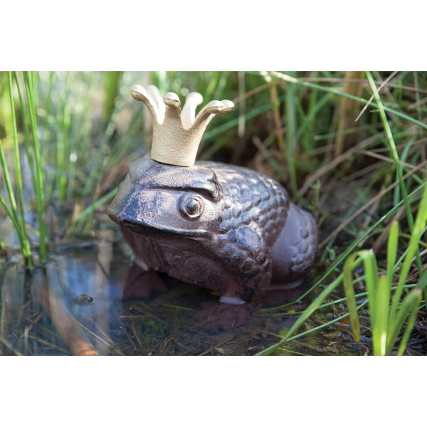 Metalna vrtna figurica Frog – Esschert Design-image-1