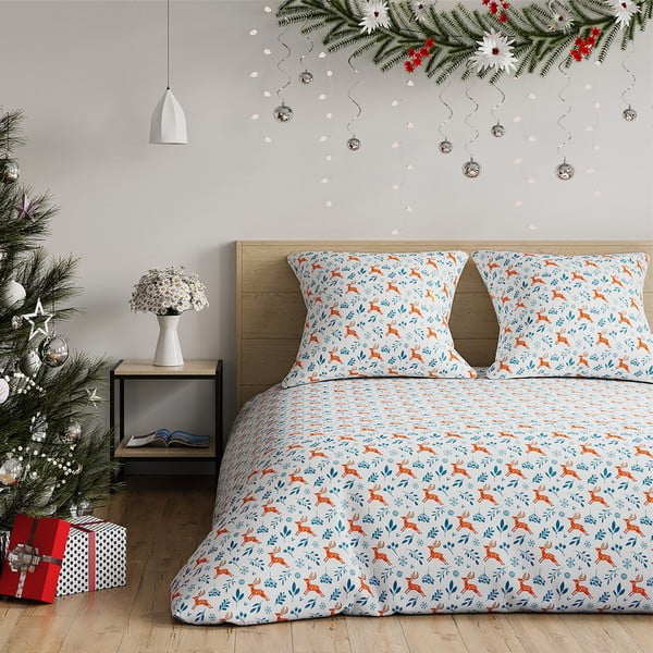 Posteljina od flanela AmeliaHome Snuggy Northpole, 200 x 200 cm-image-3