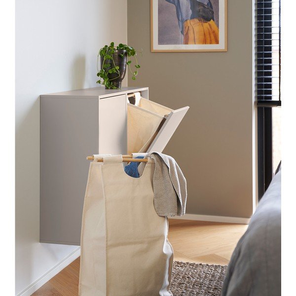 Svijetlo siva zidna košara za rublje Laundry Box – ReCollector-image-3