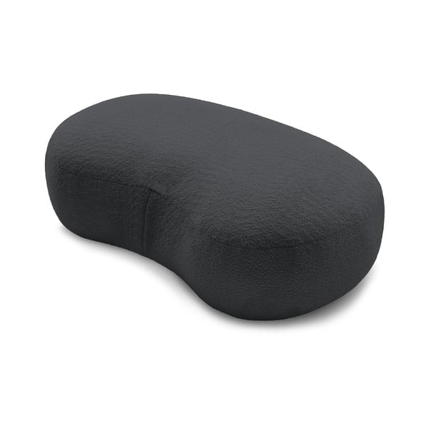 Tamno sivi tabure od bouclé tkanine Saint-Germain – Bobochic Paris-image-4