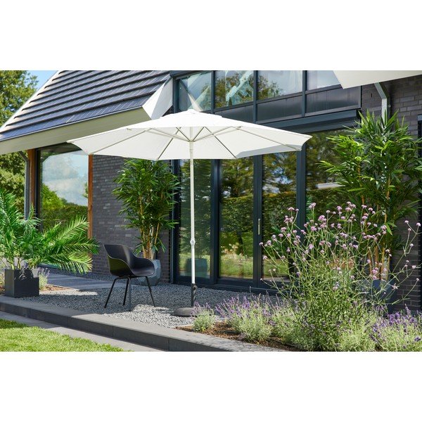 Bijeli suncobran Hartman Sophie, ø 300 cm-image-3