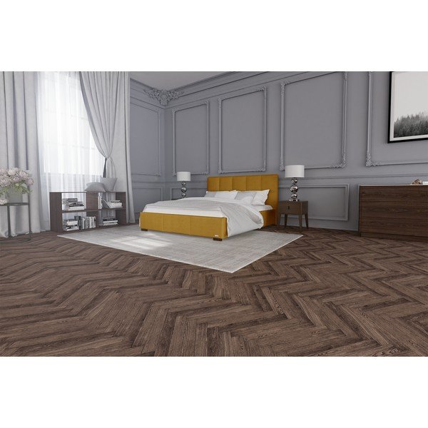 Narančasti bračni krevet Guy Laroche Home Allure, 180 x 200 cm-image-3