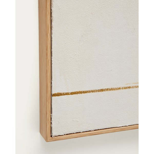 Ručno oslikana slika s okvirom/na platnu 80x100 cm Salin – Kave Home-image-3