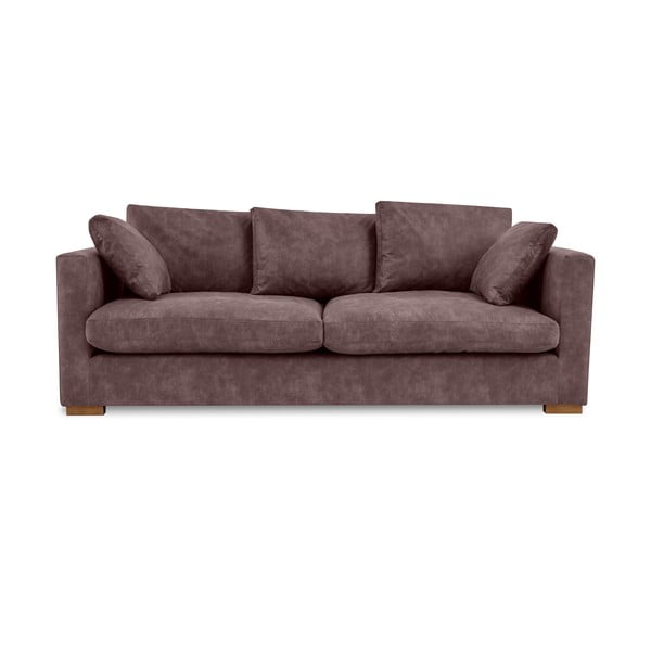 Tamno smeđa sofa 220 cm Comfy – Scandic
