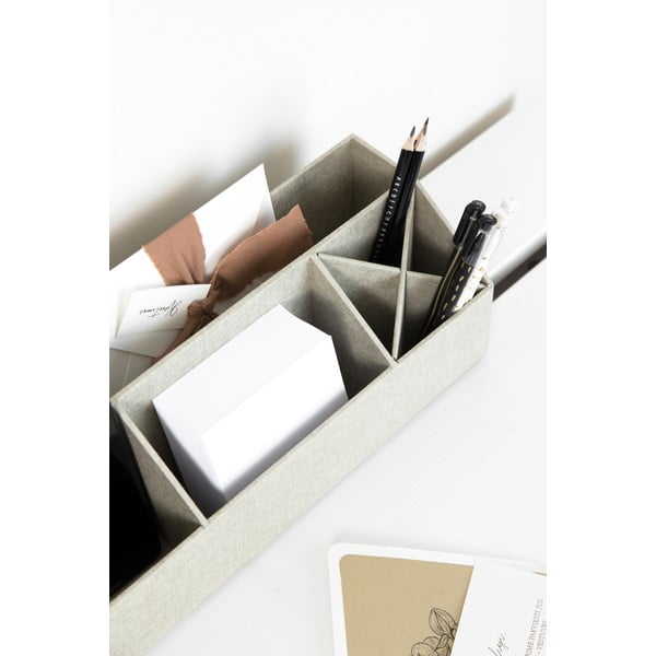 Kartonski uredski organizator za dopisnice Elisa Canvas Paper Laminate – Bigso-image-2