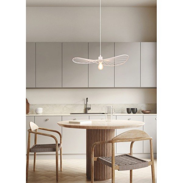Bijela viseća svjetiljka ø 60 cm Chapeau – Reality-image-1