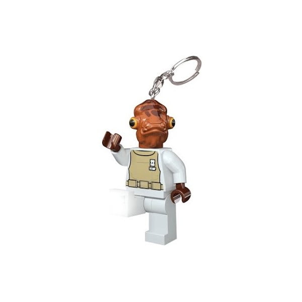 Svjetleći privjesak za ključeve LEGO® Star Wars Admiral Ackbar