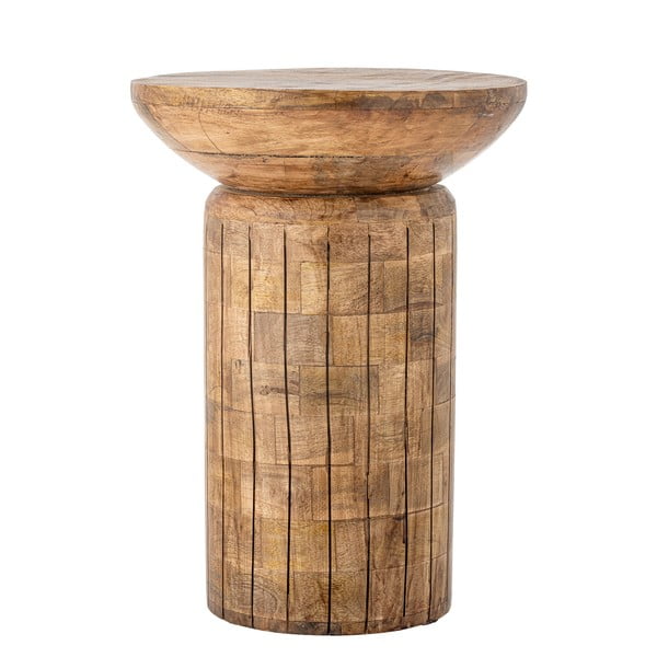 Okrugli pomoćni stol od masivnog manga ø 30 cm Yasme – Bloomingville