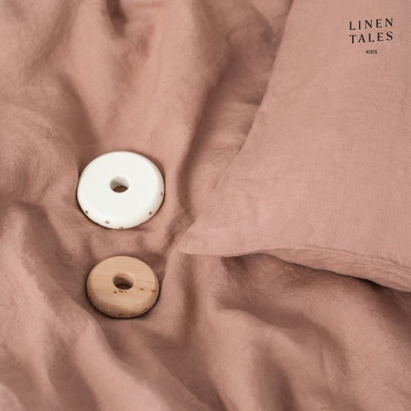 Lanena dječja posteljina za krevet 140x200 cm - Linen Tales-image-4