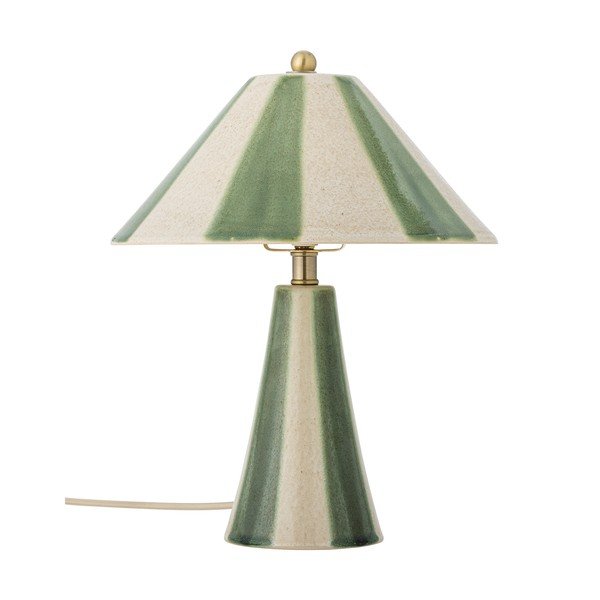 Stolna lampa keramička s keramičkim sjenilom (visina 35 cm) Olive – Bloomingville