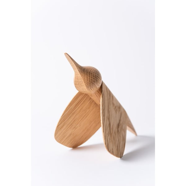 Kipić od hrastovine (visina 11,5 cm) Tica – Gazzda-image-3