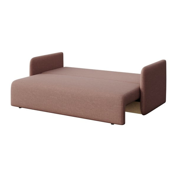 Ružičasta sklopiva sofa 220 cm Chaum – Rodier-image-4