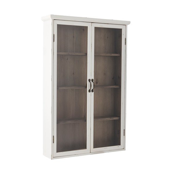 Bijela viseća vitrina od masivne jele 81x122x18 cm Hazem – Bloomingville-image-4