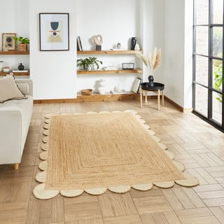 Juten tepih u prirodnoj boji 160x230 cm Savannah Jute – Think Rugs
