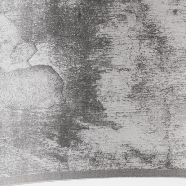 Siva stropna svjetiljka s tekstilnim sjenilom ø 35 cm Print – LAMKUR-image-4