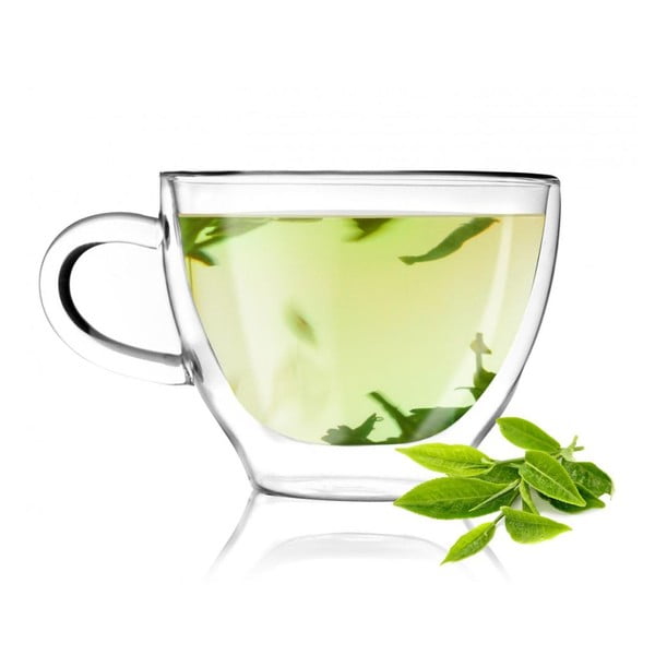 Šalica za kavu s dvostrukim staklenim stijenkama Vialli Design Amo, 300 ml-image-1