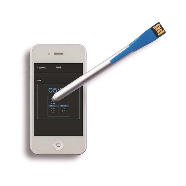 Olovka s USB diskom Point 4GB, plava-image-1
