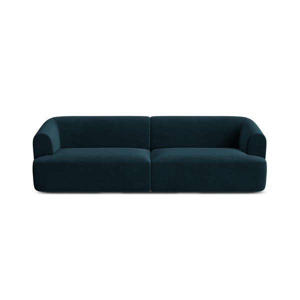 Petrolej zelena baršunasti sofa 255 cm Campi – Cosmopolitan Design-image-3