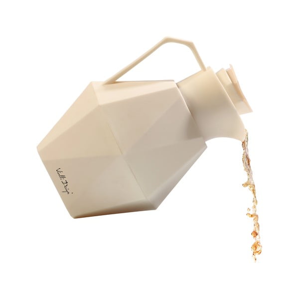 Bež termosica Vialli Design Geo, 1 l-image-2