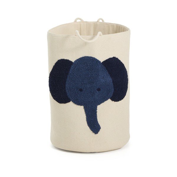 Tekstilna dječja kutija za pohranu boje slonovače ø 35x50 cm Tandani – Kave Home