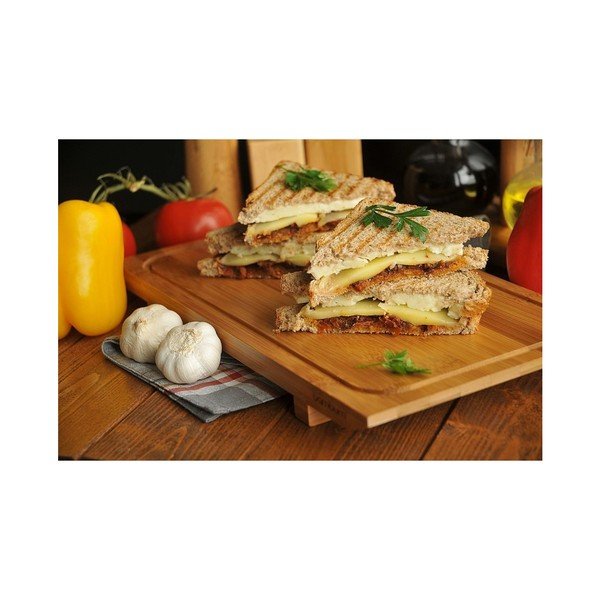 Daska za posluživanje od bambusa Bambum Riba, 33 x 19 cm-image-1