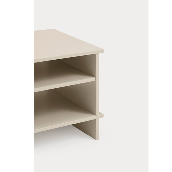 Krem noćni ormarić s policama Inari – Teulat-image-4