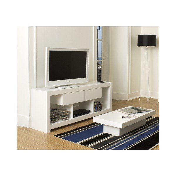 Bijeli TV stol TemaHome Nara-image-1