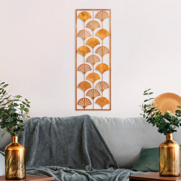 Metalni zidni ukras 32x90 cm Gingko - Wallity-image-1
