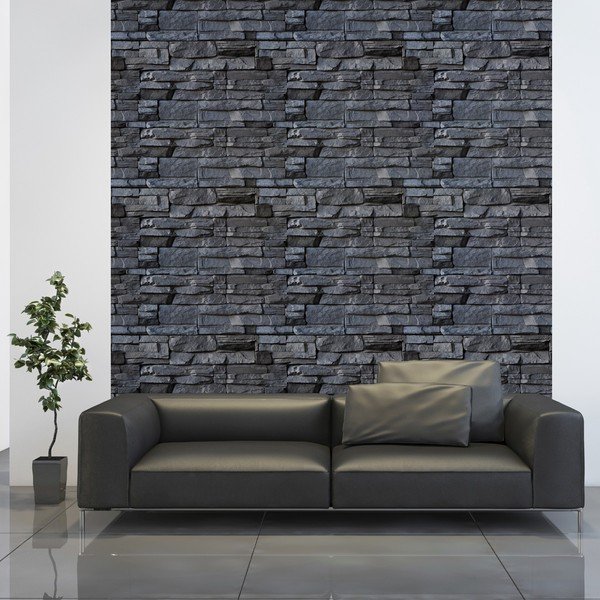 Ukrasna zidna naljepnica Ambiance Volcanic Stone, 40 x 40 cm-image-3