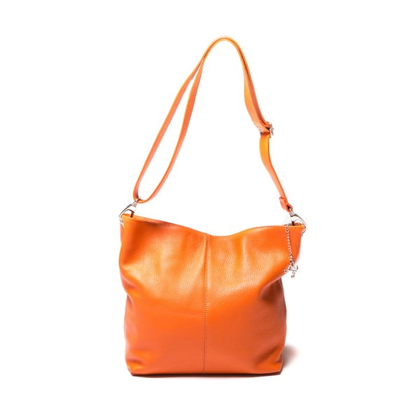 Narančasta kožna torbica Luise Vannini Gilliana-image-4