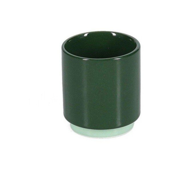 Tamno zelena šalica za espresso od kamenine 130 ml Duo – ONA