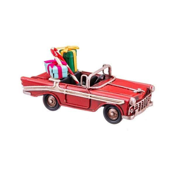 Metalna božićna figurica (visina 5 cm) Car – Casa Selección