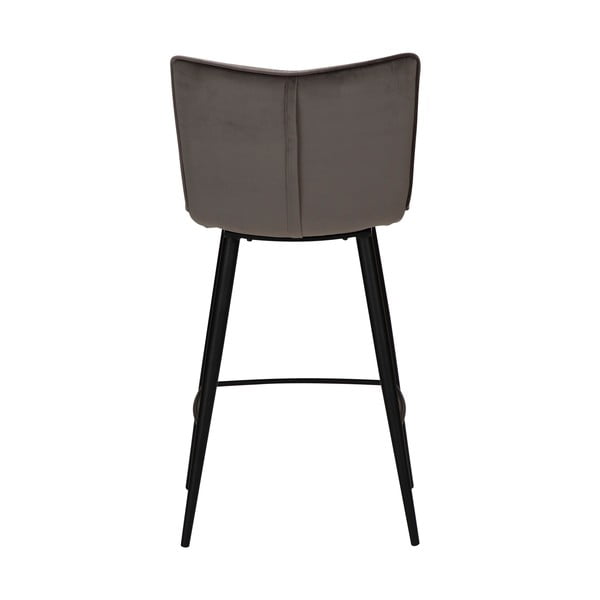 Barska stolica od sivog baršuna DAN-FORM Denmark Join, visina 93 cm-image-4
