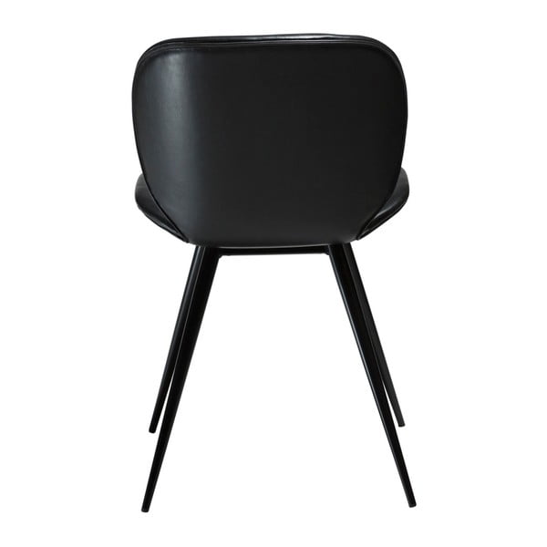 Crna stolica od umjetne kože DAN-FORM Denmark Cloud-image-3