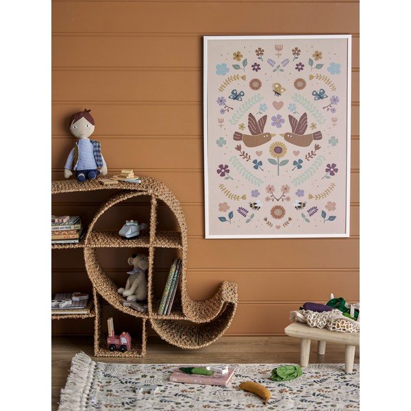 Dječja višeslojna polica od ratana Elmar - Bloomingville Mini-image-2