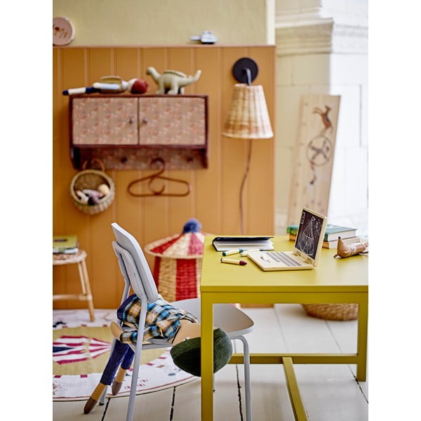 Dječja kutija za pohranu od vodenog zumbula u prirodnoj boji ø 40x40 cm Birsen – Bloomingville Mini-image-2