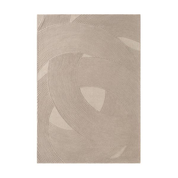 Bež vunen tepih 160x230 cm Kensington Victoria – Ted Baker